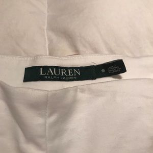 Ralph Lauren White pants size 6